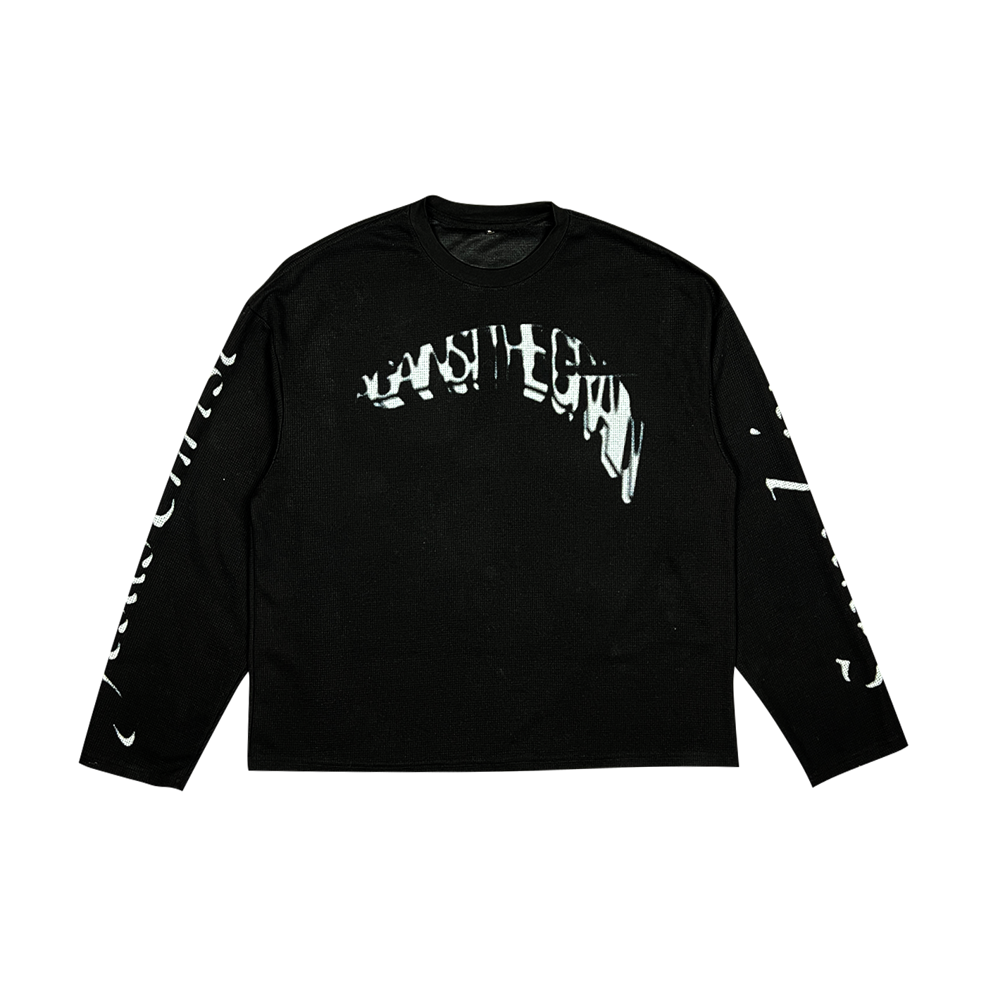 JCSL Waffle Knit Long Sleeve - Black