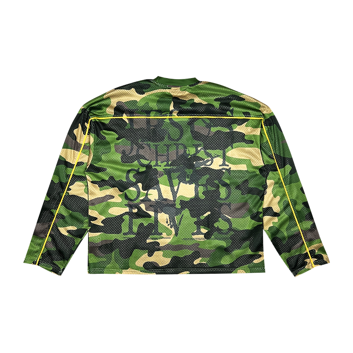 JCSL Mesh Long Sleeve Jersey - Green Camouflage