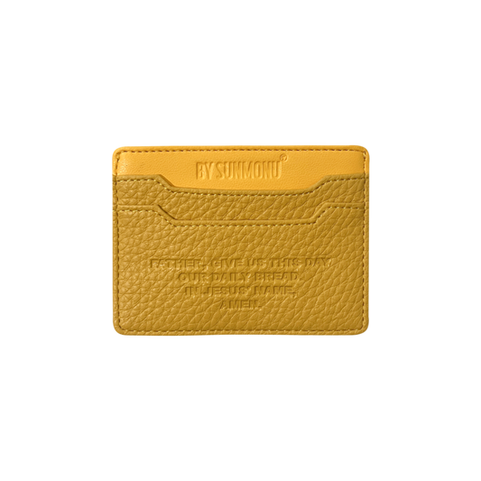Daily Bread Cardholder - Yellow (Ships Immediately)