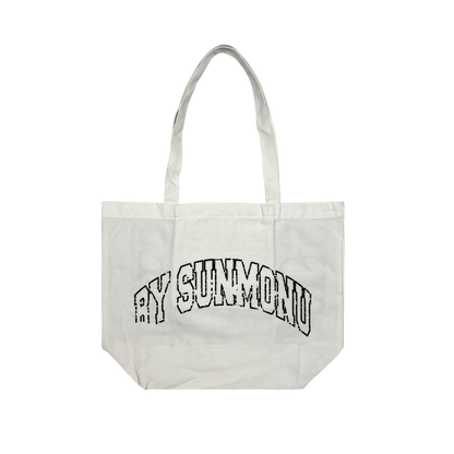 Jesus Christ Saves Lives Tote Bag - White