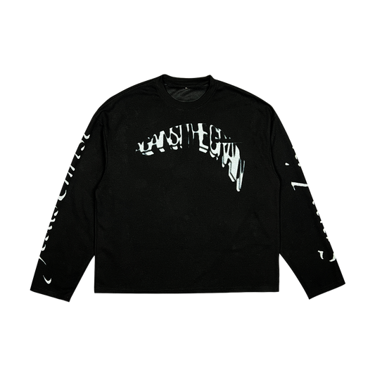 JCSL Waffle Knit Long Sleeve - Black (BATCH 2 - Ships in December)