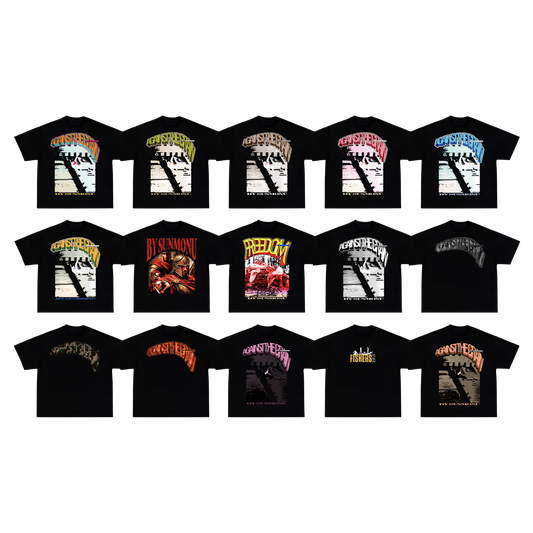 Jesus Christ Saves Lives T-Shirt - Black - Lucky Dip (BATCH 2 - Ships in January)