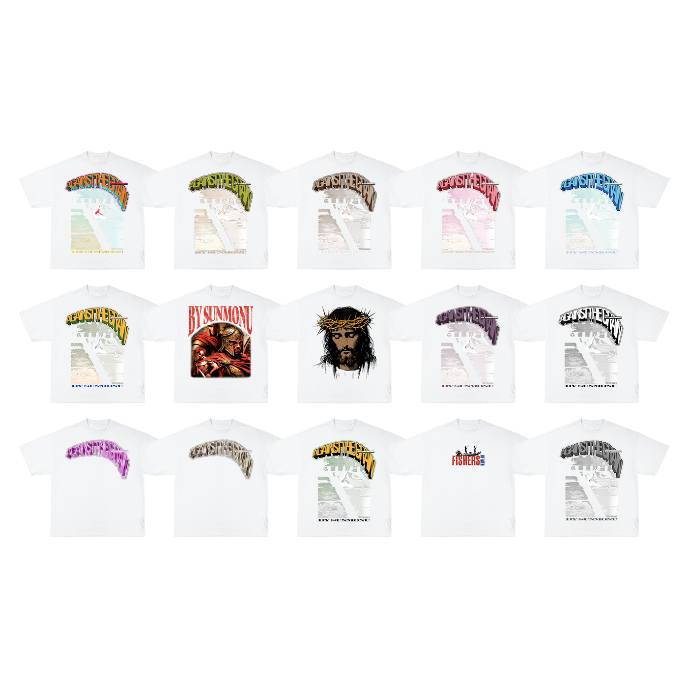 Jesus Christ Saves Lives T-Shirt - White (Ships in Mid January)