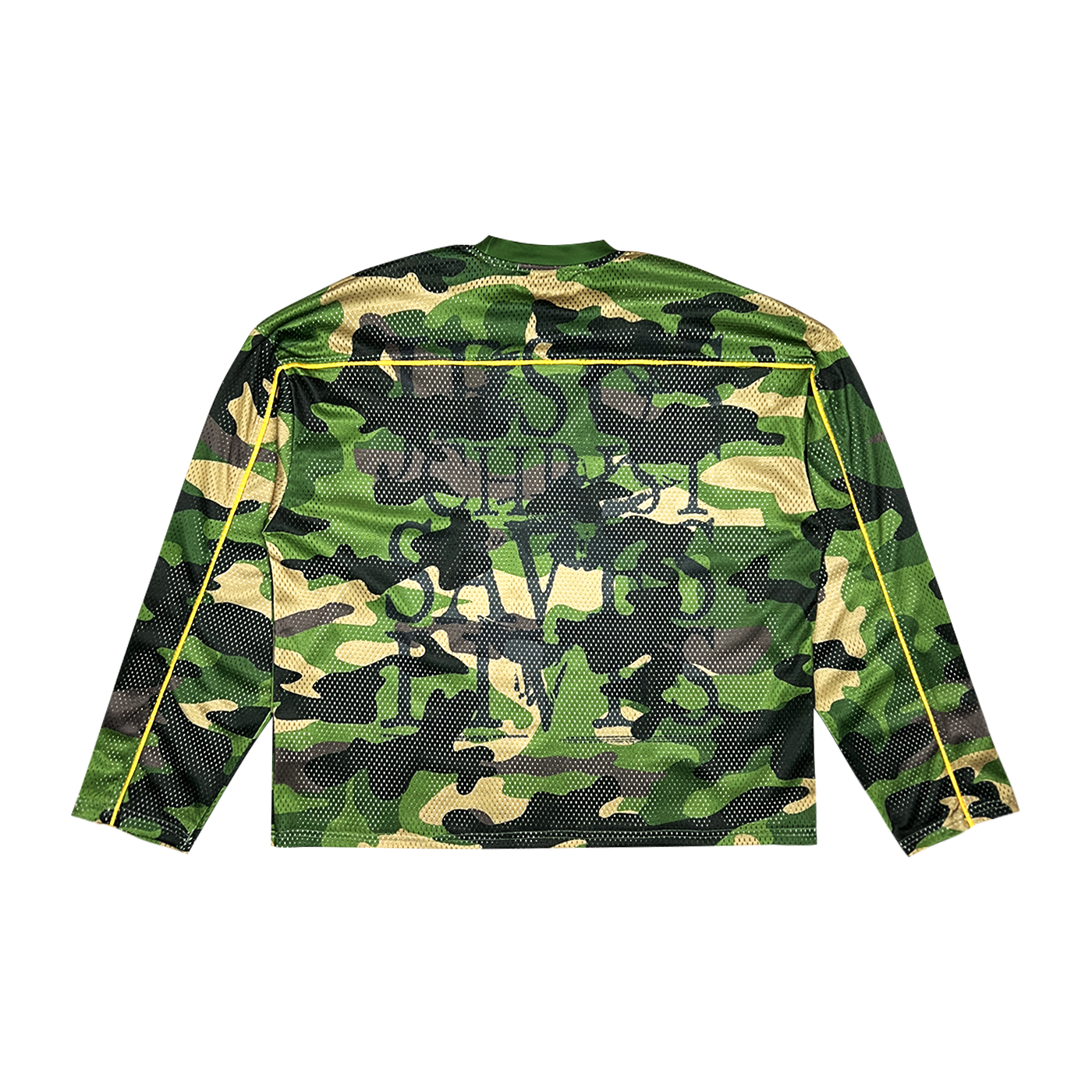JCSL Mesh Long Sleeve Jersey - Green Camouflage