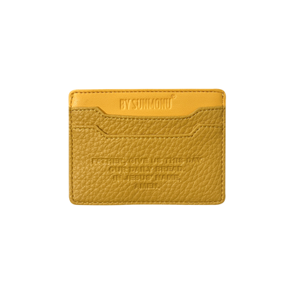 Daily Bread Cardholder - Yellow