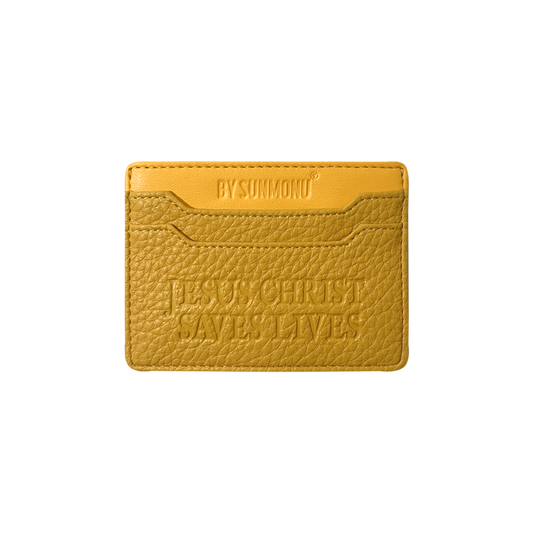 Daily Bread Cardholder - Yellow (Ships Immediately)
