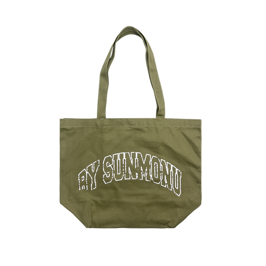 Jesus Christ Saves Lives Tote Bag - Olive Green