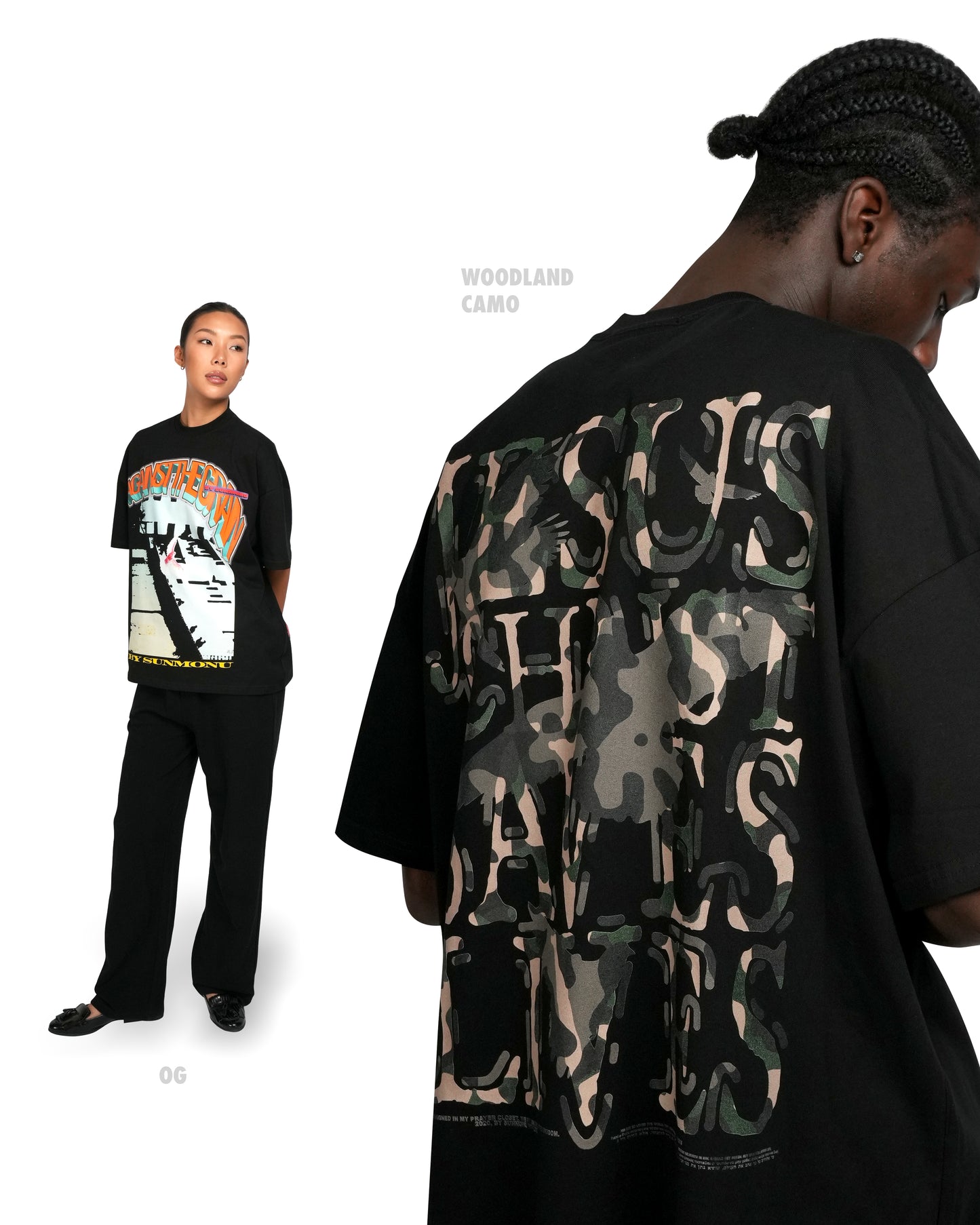 Jesus Christ Saves Lives T-Shirt - Black (Ships in Mid January)