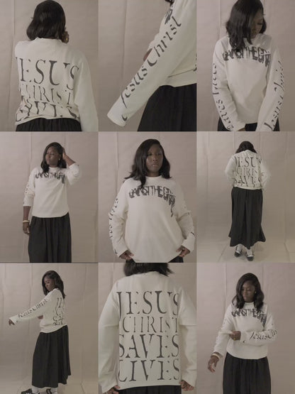JCSL Waffle Knit Long Sleeve - Off White